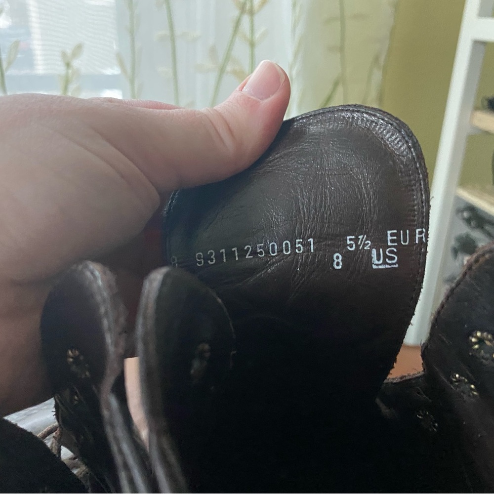 Mephisto | Brown Lace-up Booties - Picture 5 of 7
